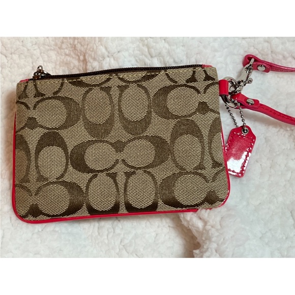 Pre-owned Coach - Hamptons Weekend Signature Color Block Medium Tote Set - Picture 13 of 16